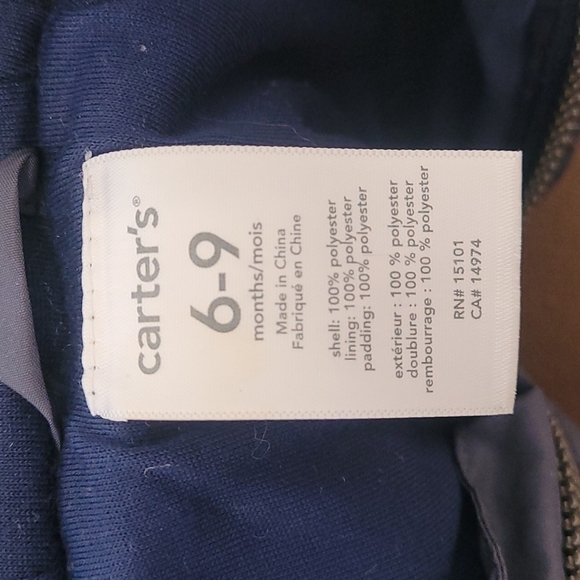 Infant full body winter jacket size 6-9 - Picture 2 of 2